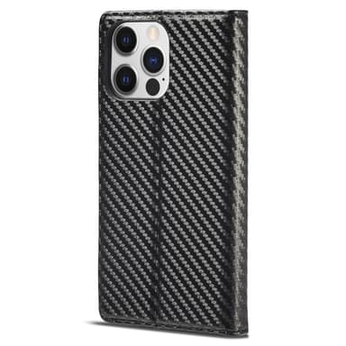 LC.IMEEKE Plånboksfodral till iPhone 15 Pro Max - Svart