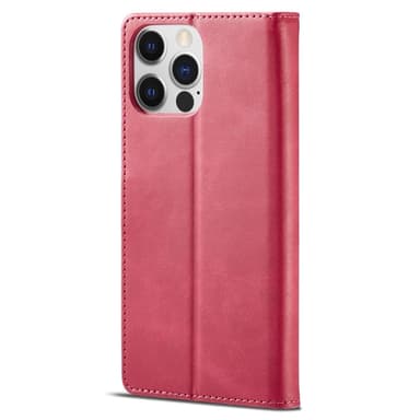 LC.IMEEKE Plånboksfodral till iPhone 15 Pro - Rosa