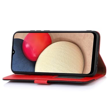 KHAZNEH till iPhone 15 Pro Plånboksfodral - Röd/Svart