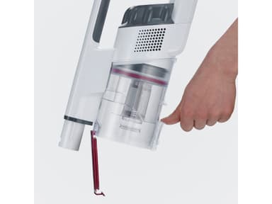 Severin Sladdlös dammsugare 120 watt Vit/Röd