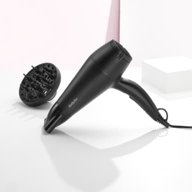 BaByliss D215DE hårfön D215DE (Svart)