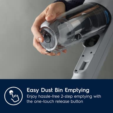 Electrolux Hygienic 700 Sladdlös Skaftdammsugare EP71HB14SH