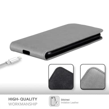 iPhone 12 MINI Flipfodral Skal (Grå)