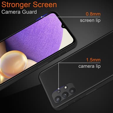Samsung Galaxy A32 5G Skal Fodral Case (Transparent)