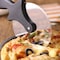 Pizza Slicer Pizzaskärkniv Tårtverktyg Pizzahjul - Svart