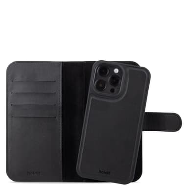 HOLDIT Wallet Case Magnet Plånboksväska till iPhone 15 Pro Max