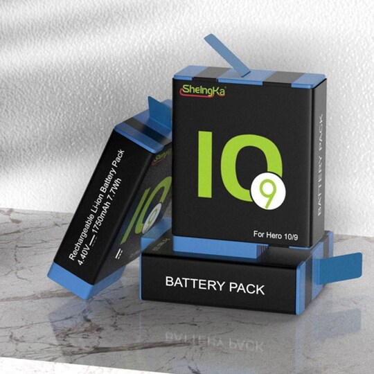 Batteri Till GoPro Hero 9 / Hero 10 1750mAh - Elgiganten