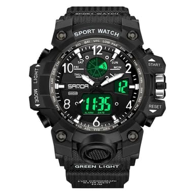 Armbandsklocka Armbandsur Digital vattentät sportklocka etc