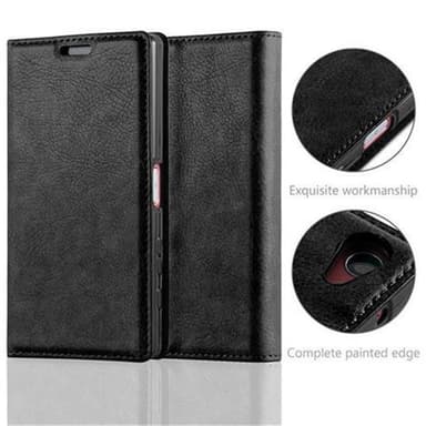 Sony Xperia Z5 COMPACT Plånboksfodral Skal (Svart)