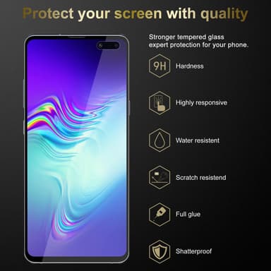 Samsung Galaxy S10 5G Skyddsglas Skyddsfilm Skärmskydd