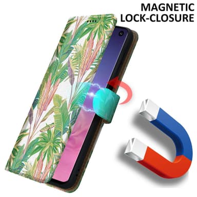 Samsung Galaxy S10 PLUS Plånboksfodral Skal (Grön)