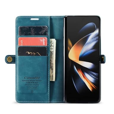 CaseMe FlipCase Samsung Galaxy Z Fold 5 - Blå