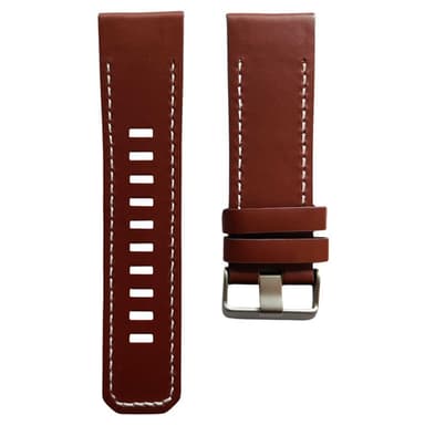 Läder klockarmband easyfit Garmin Fenix 6X Pro - Brun