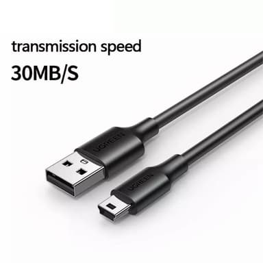 2m USB-A Hane till 5Pin Mini-USB Hane Dataöverföring Laddning