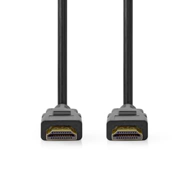 Nedis Ultra High Speed ​​HDMI ™ kabel | HDMI™ Kontakt | HDMI™ Kontakt | 8K@60Hz | 48 Gbps | 2.00 m | Rund | 6.5 mm | Svart | Låda