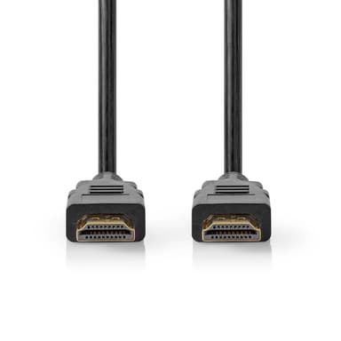Nedis Ultra High Speed ​​HDMI ™ kabel | HDMI™ Kontakt | HDMI™ Kontakt | 8K@60Hz | 48 Gbps | 1.00 m | Rund | 6.0 mm | Svart | Låda