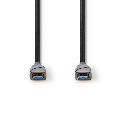 Nedis Aktiva optiska High Speed ​​HDMI kabel med Ethernet | HDMI™ Kontakt | HDMI™ Kontakt | 4K@60Hz | 18 Gbps | 40.0 m | Rund | PVC | Svart | Presentbox