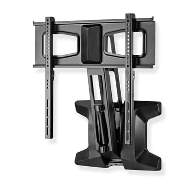 Nedis Motoriserade TV väggfäste | 37-70 "" | Maximal skärmvikt som stöds: 35 kg | Roterbar | Minsta väggdistans: 153 mm | Maximalt väggavstånd: 485 mm | Fjärrstyrd | ABS / Stål | Svart