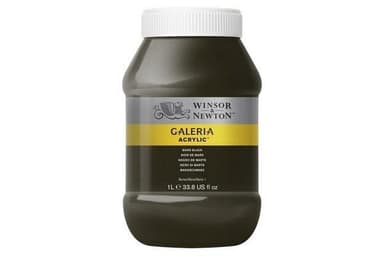 Galeria Acrylic 1L Mars Black 386
