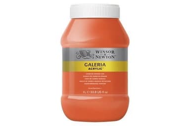 Galeria Acrylic 1L Cadmium Orange Hue 090
