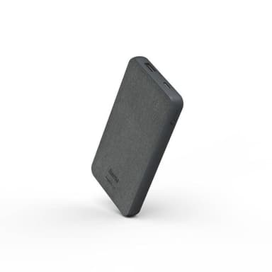Hama Powerbank Fabric 10 000mAh Grå