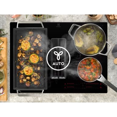 Electrolux Serie 600 Induktionshäll med fläkt HHHB760S (70cm)