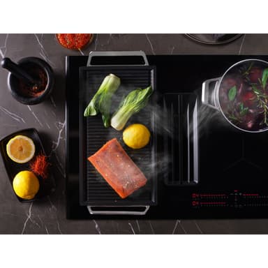 AEG Serie 6000 Induktionshäll med fläkt GCH74B01CB (70cm)