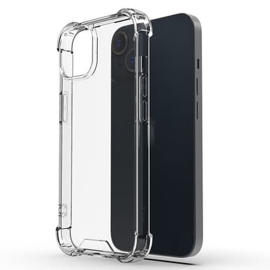 För iPhone 15 Skal Fodral TPU-ram + Akryl Baksida Telefonfodral