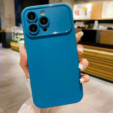 Slim-Fit TPU telefonfodral Skal för iPhone 15 Plus Fodral - Blå