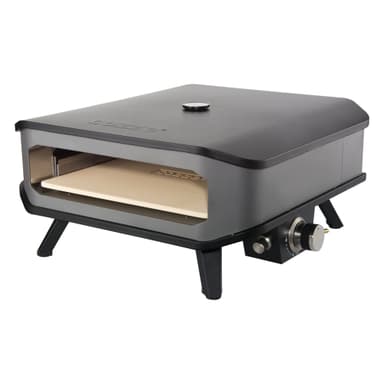 Cozze® 17"" pizzaugn för gas med termometer och pizzasten 8,0
