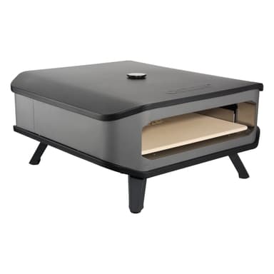 Cozze® 17"" pizzaugn för gas med termometer och pizzasten 8,0