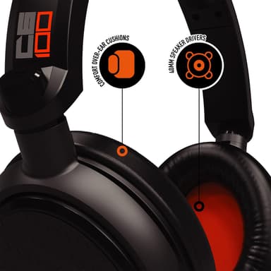 Stealth C6-100 Gaming Headset for Orange - PC, PS4/PS5 Elgiganten - XBOX