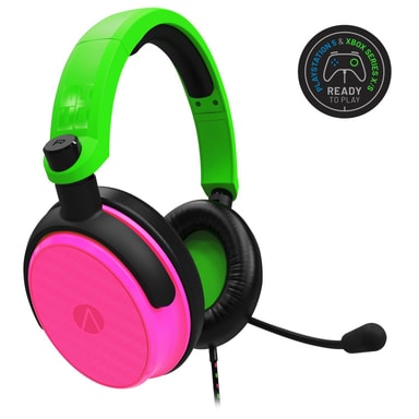 Stealth C6100 Gaming Headset for Switch, XBOX, PS4/PS5, PC Neon