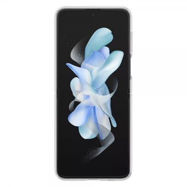 Samsung Galaxy Z Flip 4 fodral med ring (genomskinligt)