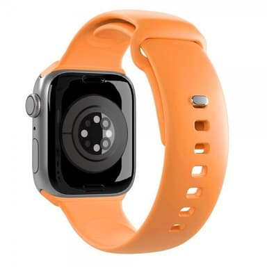 Puro Apple Watch 42/44/45mm/Apple Watch Ultra Armband ICON Silicone Band Apricot