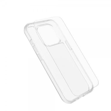 Otterbox iPhone 15 Pro Skal med Skärmskydd React + Glass