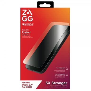 ZAGG InvisibleShield iPhone 15 Pro Max Skärmskydd Glass Elite