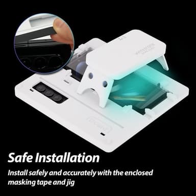 Whitestone Dome Samsung Galaxy Z Fold 5 Skärmskydd Dome Glass 2-pack