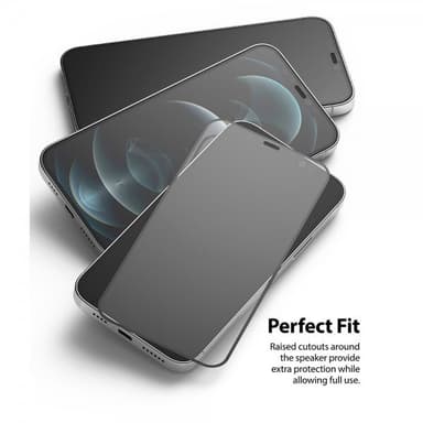 Ringke iPhone 12 Pro Max Skärmskydd Tempered Glass