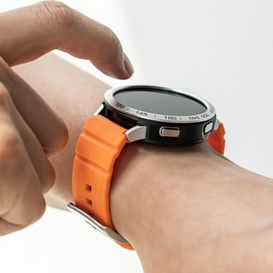 Ringke Samsung Galaxy Watch 20mm Armband Rubber One Bold Band Orange