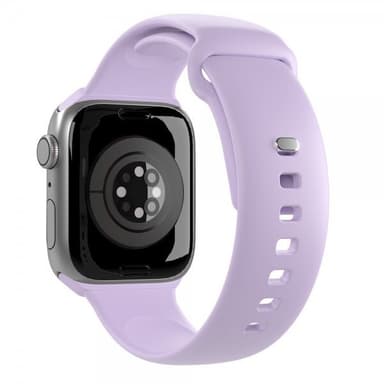 Puro Apple Watch 42/44/45mm/Apple Watch Ultra Armband ICON Silicone Band Lavender