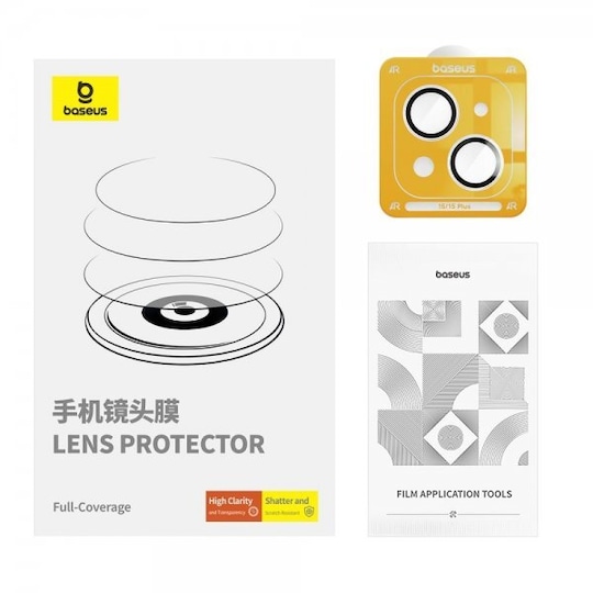 Baseus iPhone 15/iPhone 15 Plus Camera Lens Protector Camera Lens Protector