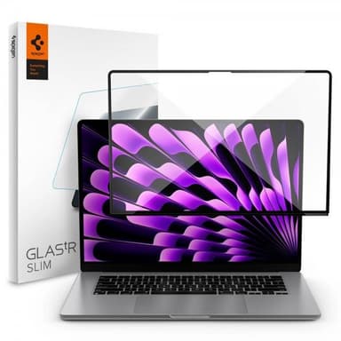 Spigen Macbook Air 15 M2 (A2941) Skärmskydd GLAS.tR Slim