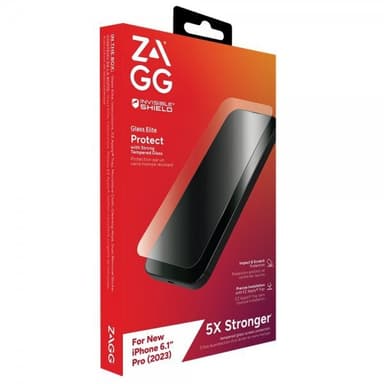 ZAGG InvisibleShield iPhone 15 Pro Skärmskydd Glass Elite