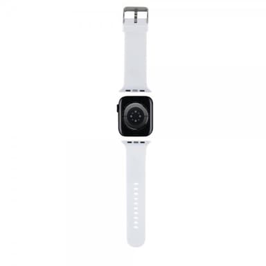 Karl Lagerfeld Apple Watch 38/40/41mm Armband Rubber NFT Choupette Vit