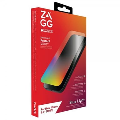 ZAGG InvisibleShield iPhone 15 Plus Skärmskydd Glass Elite VisionGuard