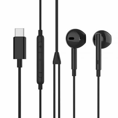 Unisynk In-Ear Hörlurar USB-C Svart