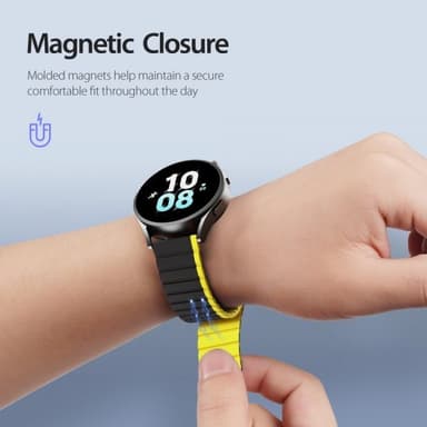 DUX DUCIS Samsung Galaxy Watch 20mm Armband LD Series Gul