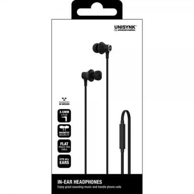 Unisynk In-Ear Hörlurar Svart