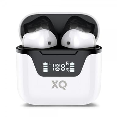 XQISIT Hörlurar TW200 True Wireless Earphones Vit